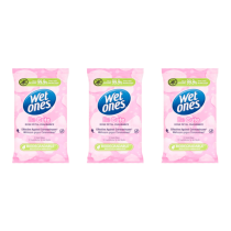 Wet Ones Be Cute Hand Wipes 12 Sheets - Pack of 3