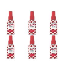 Lu-Mist Rose Bowl Toilet Bowl Spray 60ml - Pack of 6