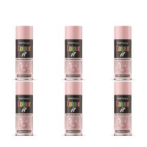 Paint Factory Colour It Bubblegum Pink Gloss Spray Paint 400ml - Pack of 6