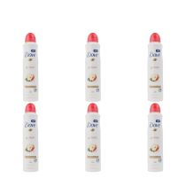 Dove Apple & White Tea Antiperspirant Deodorant Spray 250ml - Pack of 6