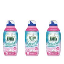 Fairy Outdoorable Cherry Blossom & Nordic Cotton Fabric Softener 630ml - Pack of 3