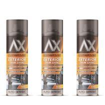 Auto Extreme Bring It Black Exterior Trim Shine Spray 500ml - Pack of 3