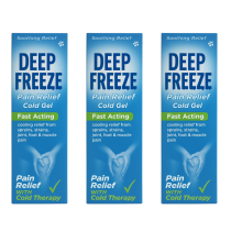Deep Freeze Pain Relief Cold Gel 35g - Pack of 3