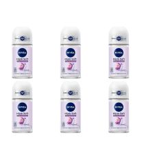 Nivea Hijab Soft Antiperspirant Roll-On 50ml - Pack of 6