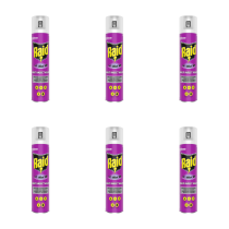 Raid Multi-Insect Killing Aerosol Spray 300ml - Pack of 6