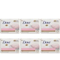 Dove Pink Moisturising Cream Soap 90g - Pack of 6