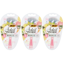 BIC Soleil Bella Colours 4-Blade Female Razors Set of 3 - Pack of 3