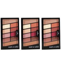 Wet n Wild Color Icon 10-Pan Eyeshadow Palette Rosé in the Air - Pack of 3