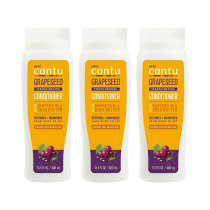 Cantu Grapeseed Strengthening Conditioner 400ml - Pack of 3