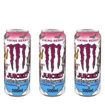 Monster Viking Berry Energy Drink 500ml - Pack of 3