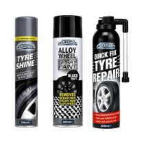 Car Pride Tyre & Wheel Care Bundle – 3-Piece Set