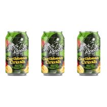 Levi Roots Caribbean Crush Sparkling Drink 330ml - Pack of 3