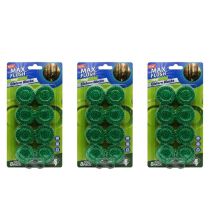 Max Flush Pine Cistern Toilet Blocks 8 x 50g - Pack of 3
