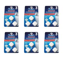 Finish Dishwasher Cleaner Tablets Removes Grease & Limescale 3 Tablets x 6