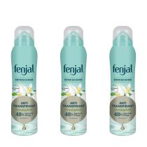 fenjal Erfrischend 48h  Anti-Transpirant Spray 150ml - Pack of 3