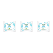 Simple Water Boost Hydrating Cleansing 25 Wipes - Pack of 3