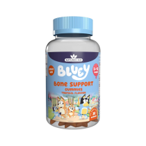 Bluey Kids Bone Support Gummies Vegan & Gluten-Free for Children 30 Gummies
