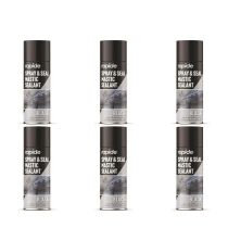 Rapide Spray & Seal Black Mastic Sealant Aerosol 400ml - Pack of 6