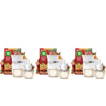 Air Wick Mulled Wine Air Freshener Plug In Kit 19ml - Pack of 3