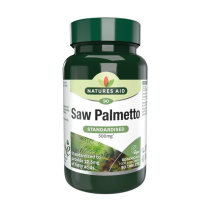 Natures Aid Saw Palmetto Standardised Vegan for Men 90 Tablets