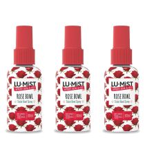 Lu-Mist Rose Bowl Toilet Bowl Spray 60ml - Pack of 3