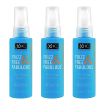 Xpel Frizz Free & Fabulous Anti-Frizz Hair Serum 60ml - Pack of 3