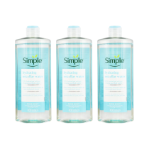 Simple Micellar Cleansing Boost Water 400ML - Pack of 3