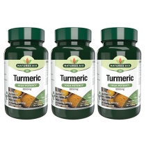Natures Aid Turmeric High Potency for Immune Boost 30 Tablets - Pack of 3