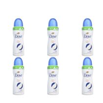 Dove Original Antiperspirant Deodorant Spray 100ml - Pack of 6