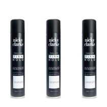 Nicky Clarke Daily Edit Firm Hold Hairspray 400ml - Pack of 3