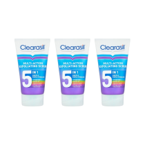 Clearasil Exfoliating Scrub 5-in-1 - 150 ML - Pack of 3