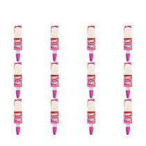 Elbow Grease Pink Washing Up Liquid Dispensing Dish Brush - Pack of 12
