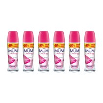 Mum Fresh Pink Rose Antiperspirant Deodorant 48hrs Protection 75ml - Pack of 6