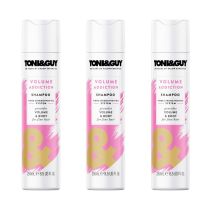 Toni & Guy Volume Addiction Shampoo for Fine Hair 250ML Pack of 3