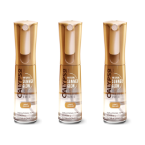 Calypso Natural Summer Glow Self-Tanning Water Light/Medium 100ml - Pack of 3