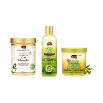 African Pride Moisture Miracle Hair Care Bundle 3 Piece