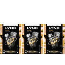 Lynx Gold Wrapped N Ready Body Spray & Body Wash Duo Pack - Pack of 3