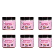 Mallows Beauty Watermelon Pink Himalayan Body Scrub 250g - Pack of 6