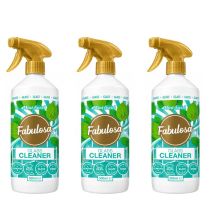 Fabulosa Glass Cleaner Mint Swirl 500ml - Pack of 3