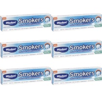 Wisdom Smokers Anti-Stain Whitening Toothpaste Fresh Mint 50 ML - Pack of 6