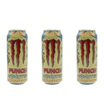 Monster Pacific Punch Energy Drink 500ml - Pack of 3
