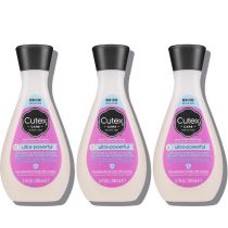 Cutex Ultra Powerful Nail Polish Remover 200ml - Pack of 3