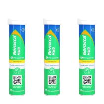 Berocca Mind Citrus Flavour Effervescent Tablets – 15 Count - Pack of 3
