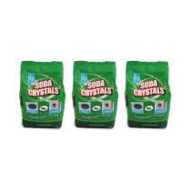 DP Wash Soda Crystals Multi-Purpose Cleaner Laundry Aid 1kg - Pack of 3