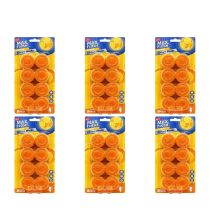 Max Flush Citrus Sparkle Cistern Blocks 8 x 50g - Pack of 6