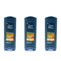 Dove Men+Care Sandalwood & Vanilla Shower Gel 250ml - Pack of 3