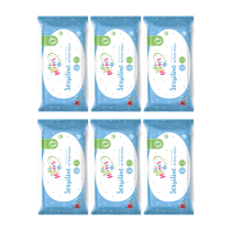 Little Heroes Sensitive Baby Wipes Soft and Safe 66 pack on a clean nursery shelf