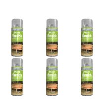 Paint Factory Clear Matt Varnish Spray 400ml - Pack of 6