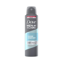 Dove Men+Care Clean Comfort Antiperspirant Deodorant Spray 150 ml - Pack of 3