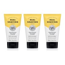 The Real Shaving Company Rejuvenating Face Wash & Scrub 150 ML - Pack of 3